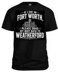 Bury me in Weatherford